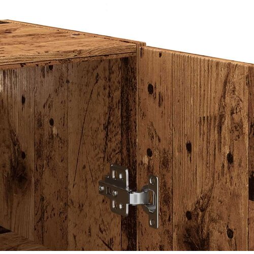 vidaXL Stenska omarica starinski les 69,5x34x90 cm Cene