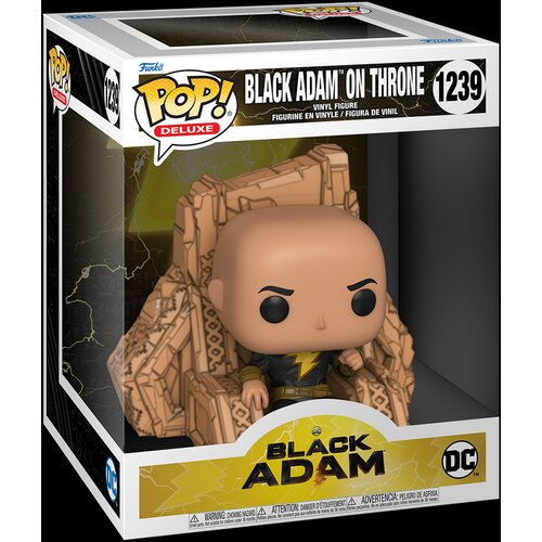 Funko Pop Deluxe Black Adam Black Adam on Throne Cene