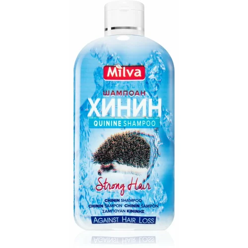 Milva Quinine krepilni šampon proti izpadanju las 200 ml