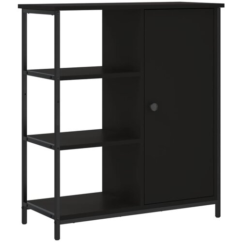 Maison Chic Komoda - Predalnik črna 70x30x80 cm inženirski les, (21715925) Slike