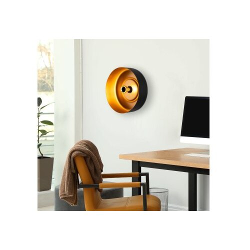 Opviq vall lamp zidna crna lampa vesta 15070 Slike