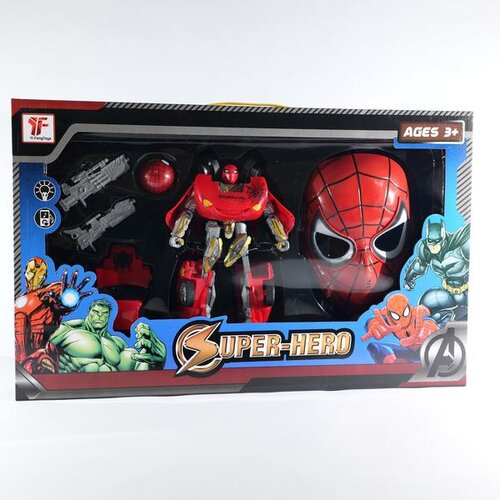 Spiderman TRANSFORMER SET SA MASKOM Slike