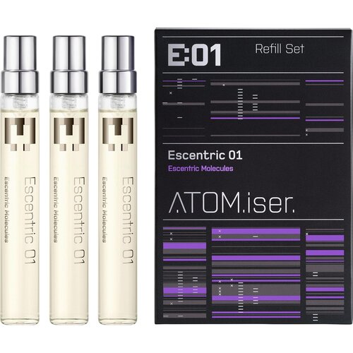 Escentric Molecules Escentric 01 ATOM.iser Refill Set - 1 set. Slike