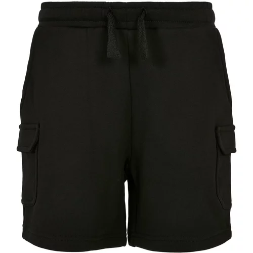 Urban Classics Kids Boys' Organic Cargo Sweat Shorts - Black