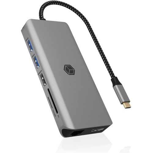 Raidsonic ICY BOX IB-DK4061-CPD Wired USB 3.2 Gen 1 (3.1 Gen 1) Type-C Grey Cijene