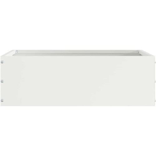  Ograda oko Travnjaka 6 pcs Bijelo 40 x 40 x 13 cm Čelik Slike