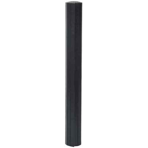  Pravokutni tepih crni 60x100 cm bambus Slike