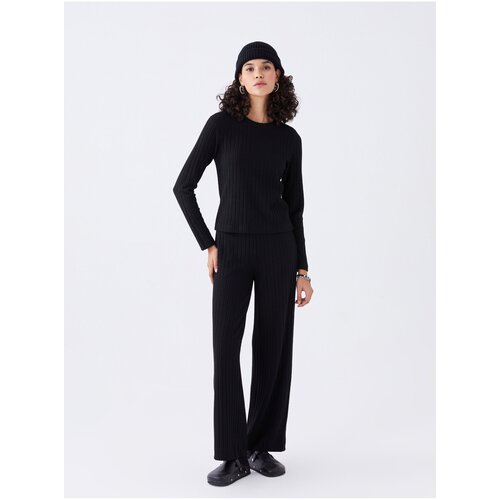 LC Waikiki Women&amp;#039;s Sweatpants with Elastic Waist and Wide Leg Straight Slike