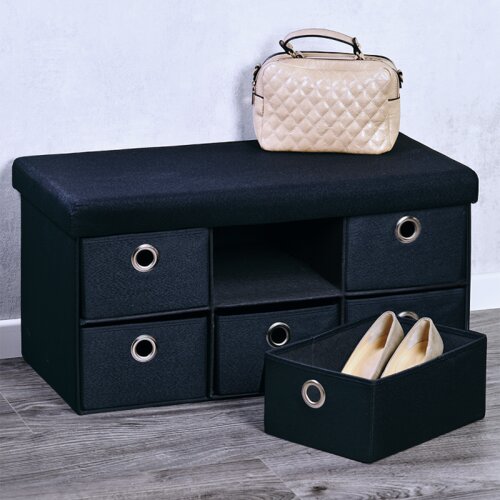 Kesper ksp15954 tabure sa kutijama za odlaganje 76x38x38cm Slike