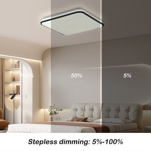  Brilagi - SMART LED stropno svetlo sa prigu&amp;scaron;iva, LED/24W/230V, 43x43 cm, Wi-Fi Tuya + daljinski upravljač Slike