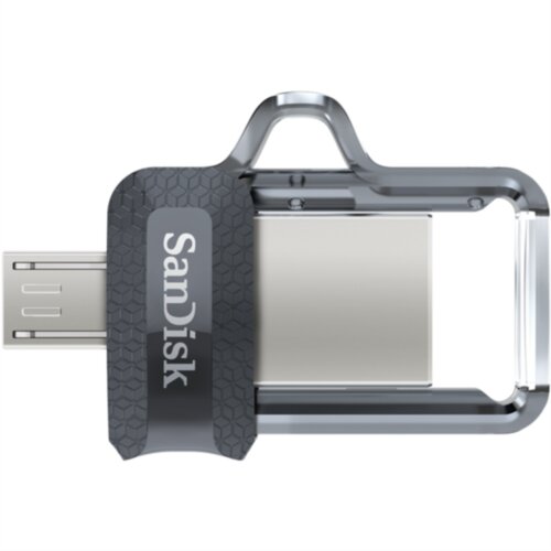 San Disk USB pomoćna memorija Smartphone/tablet Ultra&amp;reg; Dual Drive m3.0 128 GB Mikro USB (OTG), USB 3.0 Slike