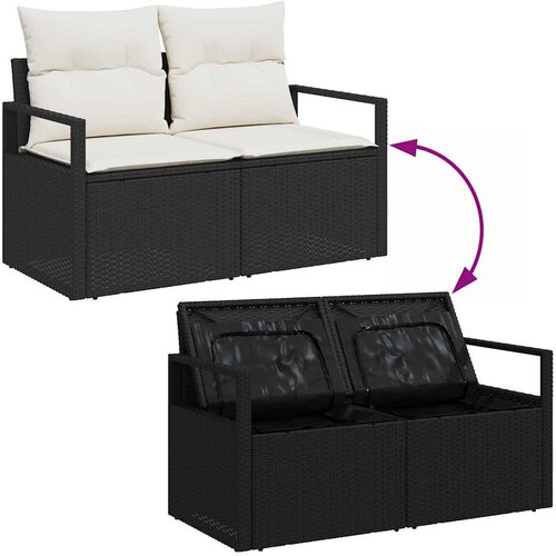  Set sofe s jastukom 7 pcs poliratan Slike