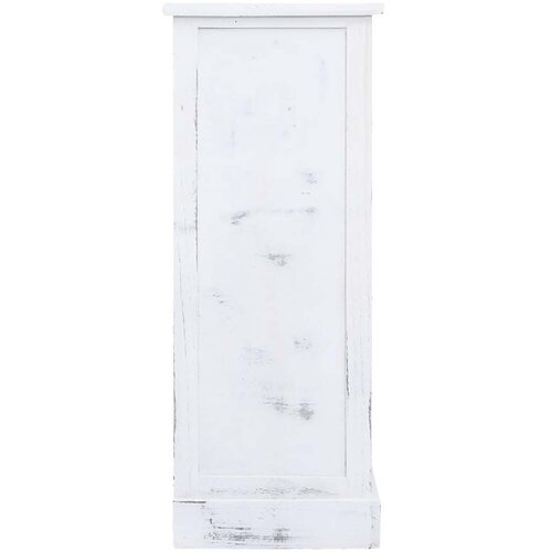 VidaXL Ormarić s ladicama bijeli 60 x 30 x 75 cm drveni Slike