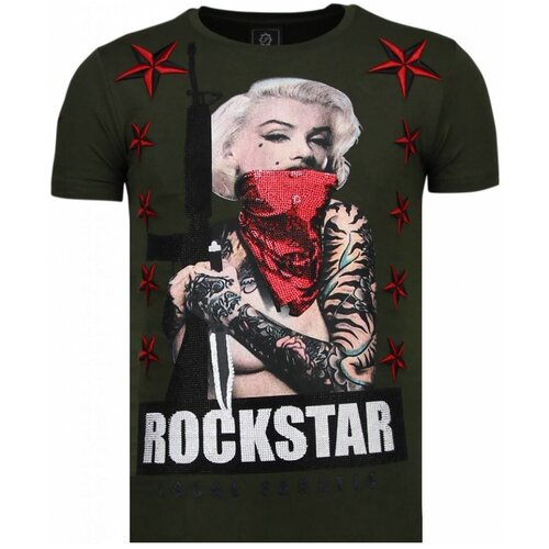 Local Fanatic Majice s kratkimi rokavi 58000436 Zelena Slike