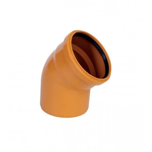 Pe&amp;scaron;tan Koljeno PVC fi. 250x45&amp;deg; UL.KAN Slike