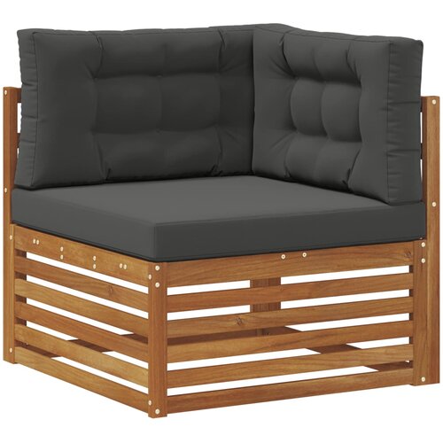  Set vanjskih sofa 7 kom. Prirodna i antracit Slike