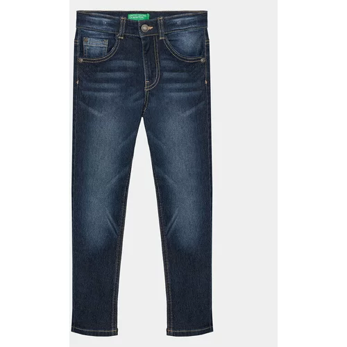 United Colors Of Benetton Jeans hlače 4DURCE00K Mornarsko modra Skinny Fit