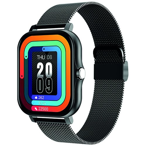 Avizar Povezan Balneo Watch 1,69 &amp;quot;zaslon Bluetooth 5.1 IP67 jeklena zapestnica, Črna, (5000208920) Slike