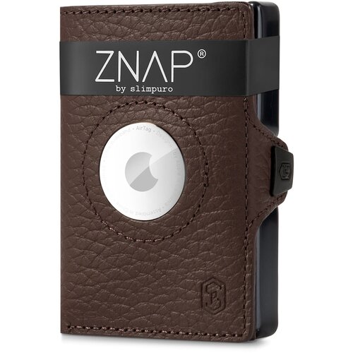 slimpuro ZNAP Airtag novčanik, 8 kartica, pretinac za novčiće, 9 x 1,5 x 6 cm (Š x V x D), RFID zaštita Cijene