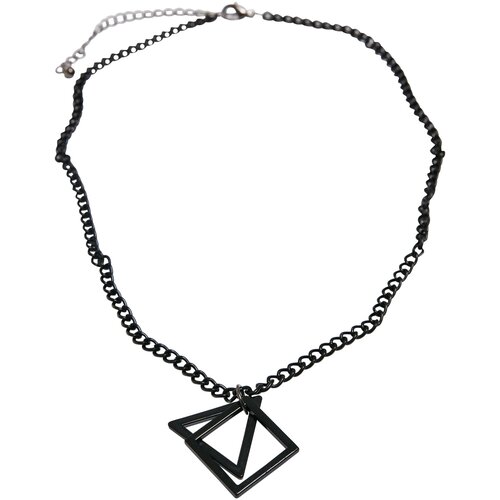 Urban Classics Accessoires Mercury Layering Necklace black Slike