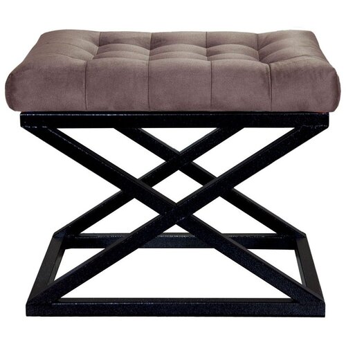 Atelier Del Sofa Capraz - Black, Brown BlackBrown Pouffe Cene