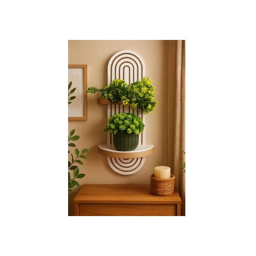 Hanah home Zidna polica, 20x70x13cm, Bijela Slike