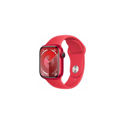 Apple watch S9 gps mrxk3se/a 45mm red alu case w red sport band - m/l, pametni sat Slike