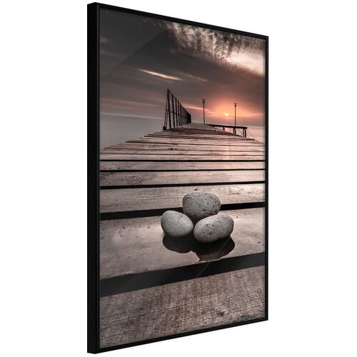  Poster - Stones on the Pier 40x60 Slike