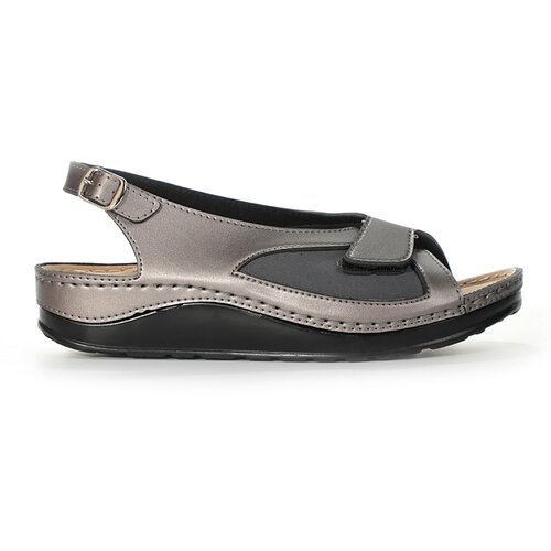 Esem Sandals - Gray - Flat | ePonuda.com