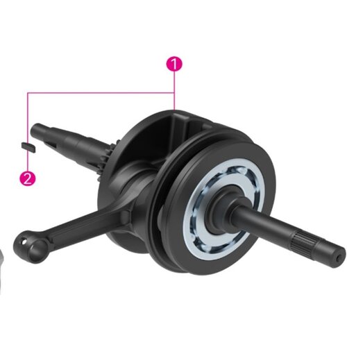  radilica komplet 157M.01.110 za skuter motovene new adviser Cene