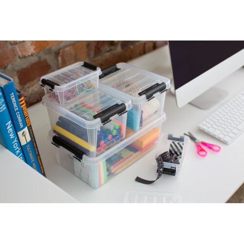 Smart Store Zaboj za shranjevanje Classic 1,5 (Do x &amp;Scaron; x V: 20 x 15 x 11 cm, Plastika, Prozorna) Slike