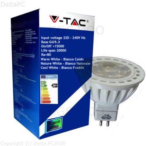  LED GU5.3 Sportlight SMD 4W 3000k 12V VT-1834 Cene
