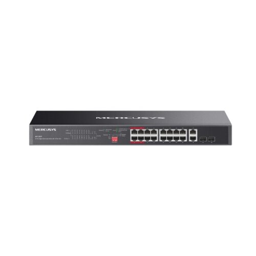 Mercusys MS120GP V1.0 20-Port Gigabit Rackmount Switch with 16-Port PoE+ ( 6362 ) Cene