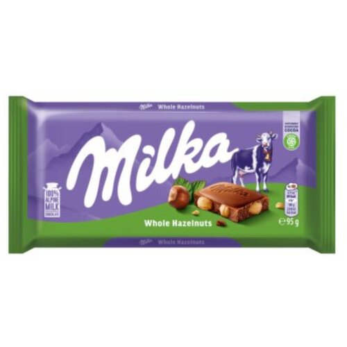 Milka Wholenuts 95g Slike