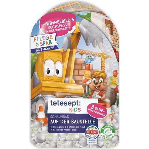 TETESEPT Kids peneča kopel &amp;quot;Gradbi&amp;scaron;če&amp;quot; - 120 ml Slike