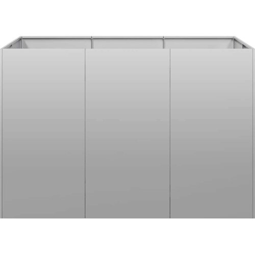 VidaXL Sadilica 120x80x80 cm od pocinčanog čelika Slike