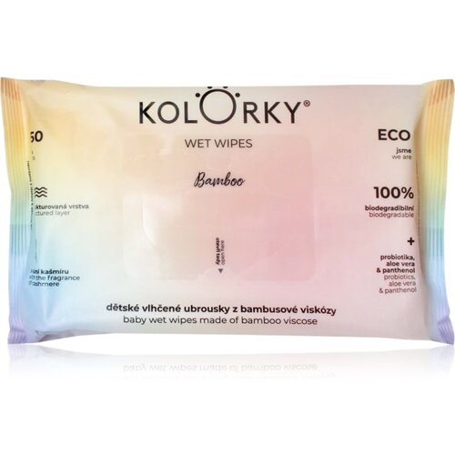 Kolorky Wet Wipes Bamboo vlažne maramice za djecu 60 kom Cijene