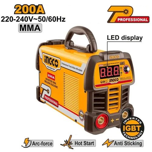 Ingco Inverterski MMA aparat za varenje ING-MMA20069E 200A SUPER Cene