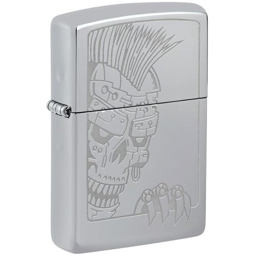 Zippo Upaljač Mohawk Skull, Srebrne boje Cene
