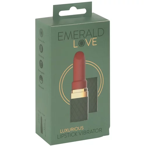 Emerald Love luxurious lipstick vibrator