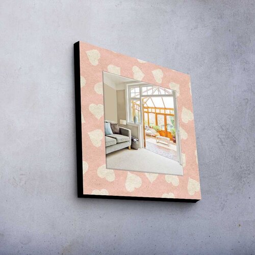 Wallity ogledalo MA-012, 50x50cm Cene