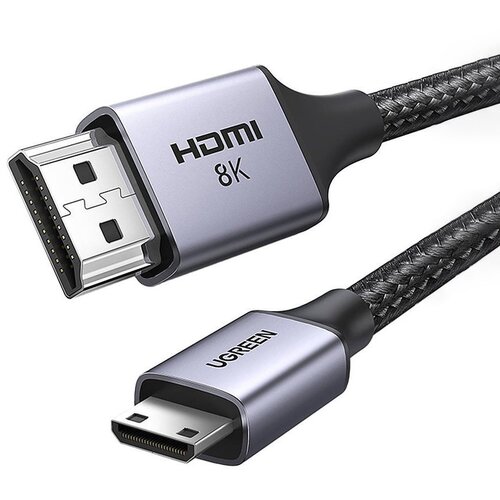 Ugreen Adapterski kabel Mini HDMI - HDMI 8K, 2 m, siv, (22007668) Cene