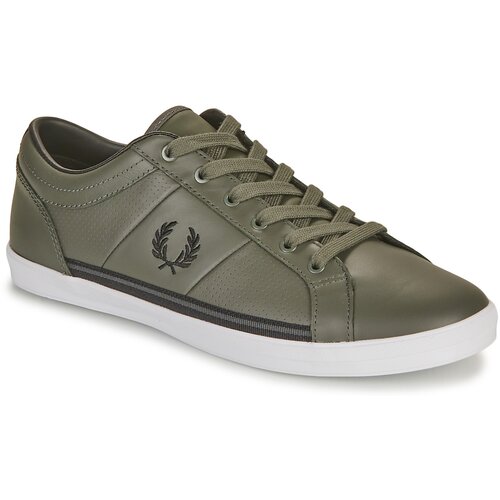 Fred Perry BASELINE PERF LEATHER Kaki Slike