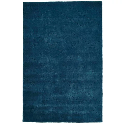 Think Rugs Modra volnena preproga Kasbah, 120 x 170 cm