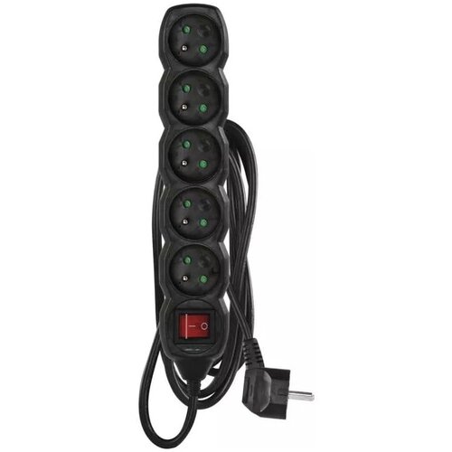 Emos Crni produžni kabel sa 5 utičnica 200 cm - Cijene