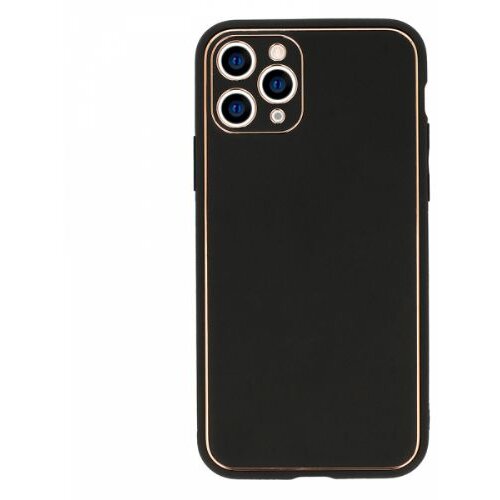 Nillkin luxury silikonski ovitek za xiaomi mi 11 - črn z zlatim robom Cene
