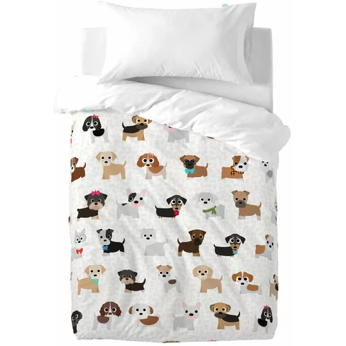 Mr. Fox dječja pamučna posteljina Dogs, 100 x 120 cm