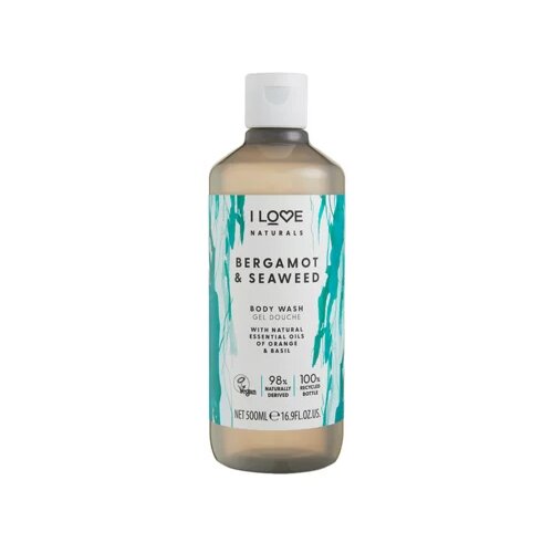 I love... gel za tuširanje naturals bergamot i morska trava, 500ml Cene