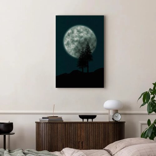  Slika - Beautiful Full Moon (1 Part) Vertical 60x90 Premium Print Cene