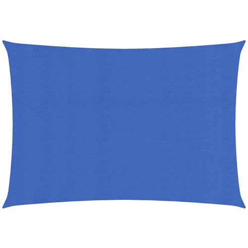 vidaXL Senčno jadro 160 g/m² pravokotno modro 2,5x5 m HDPE Cene